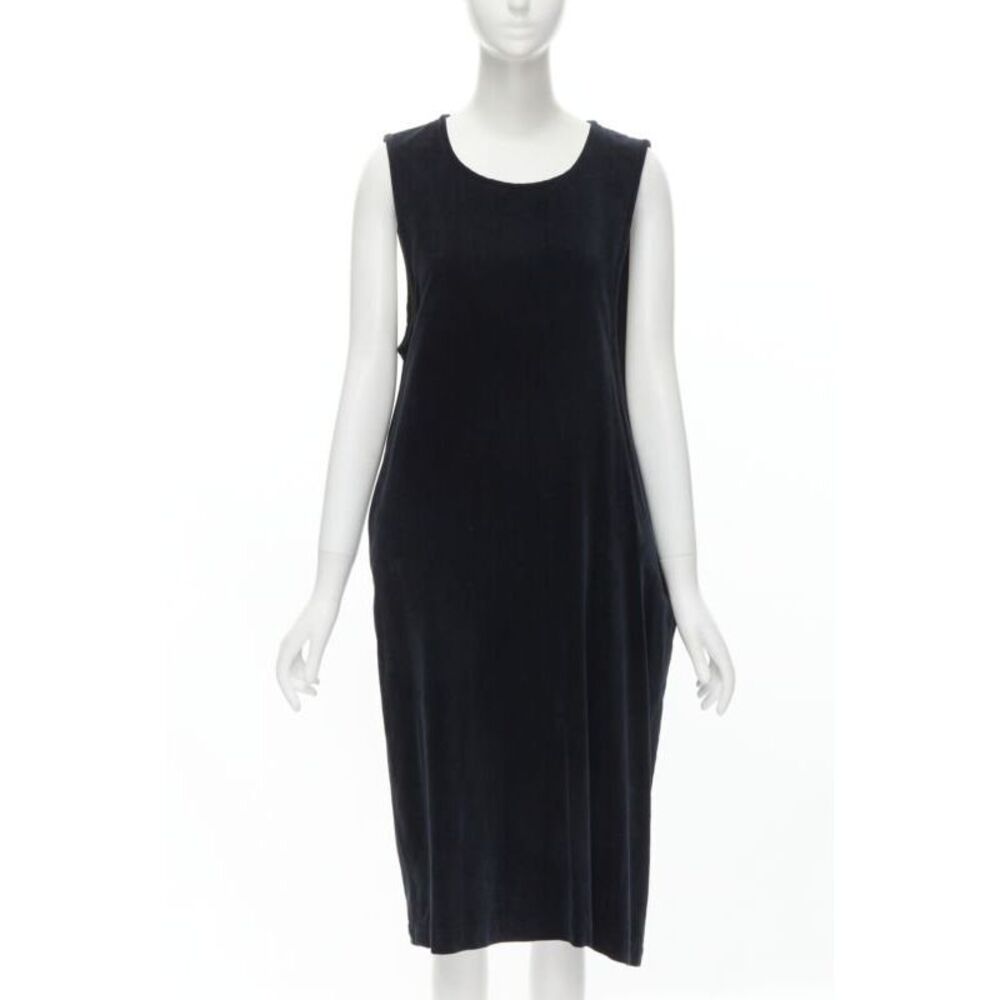 Comme Des Garcons Velvet Asymmetric Dress